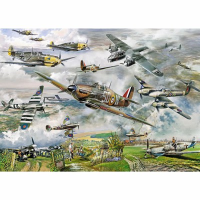 Gibson Puzzles on Gibsons   Jigsaw Puzzle   1000 Pieces   Summer 1940   The Air Force
