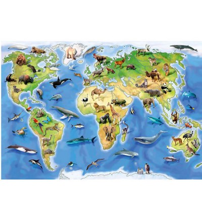 Ravensburger Puzzles on Accueil   Puzzles Par Th  Me   Puzzles   Cartes Du Monde