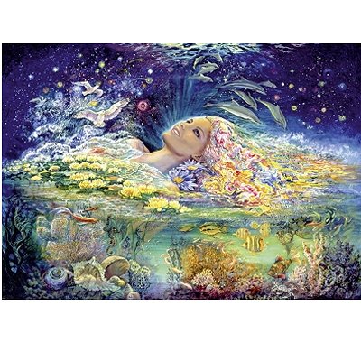 Josephine Wall Puzzles on Puzzle 1500 Pi  Ces   Jos  Phine Wall   Aphrodite   Rue Des Puzzles