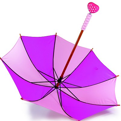 Parapluie Coeur on Parapluie Coeur Rose Fonc     70 Cm De Vilac