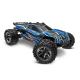 Miniature RUSTLER 4X4 VXL BRUSHLESS HD B traxxas 67376-4-BLUE