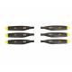 Miniature FMS 14X8 (3-BLADE) PROPELLER 2PC SET (F7F) fms FMSPROP049