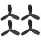 Miniature Blade Torrent 110 FPV - Helices 2" FPV (Propellers) - Noir blade BLH04009BK