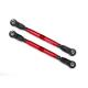 Miniature Biellettes Avant Anodisees Rouges (2) - Traxxas traxxas 8547R