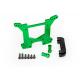 Miniature Support D'Amortisseurs Arriere Alu Anodise Vert - Traxxas traxxas 6738G