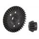 Miniature Couronne De Differentiel  Arriere + Pignon D'Attaque Spiral - Traxxas traxxas 6879R