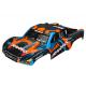 Miniature Carrosserie Slash 4X4  Peinte Et Decoree Orange - Traxxas traxxas 6844