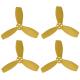 Miniature Blade Torrent 110 FPV - Helices 2" FPV (Propellers) - Jaunes blade BLH04009YE