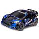 Miniature FORD FIESTA RALLY BRUSHLESS CLIPLESS BLEU traxxas 74154-4-BLUE