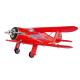 Miniature Avion biplan AMXFlight Beech rouge D17s - 3D/6G - RTF amewi 24143