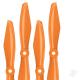 Miniature Helice RS-FPV Racing - 6x4.5 Prop Set x4 Orange  master airscrew MASRS06X45SO4